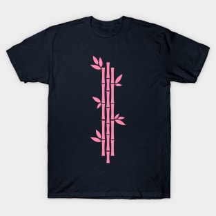 Bamboo Pink Transparent T-Shirt